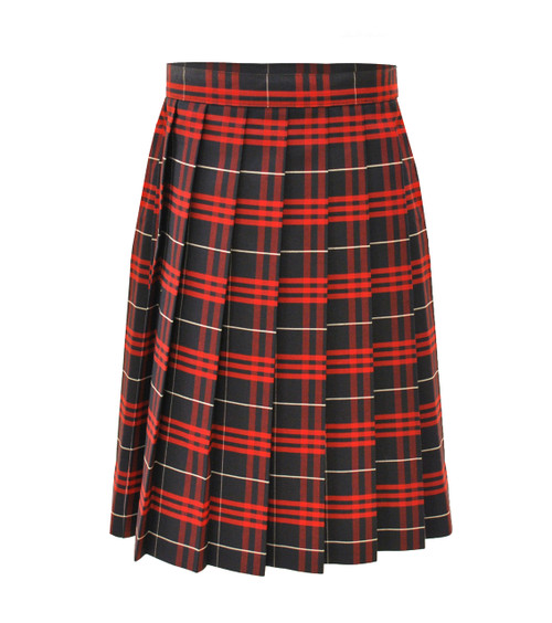 Girls Skirt - Knife Pleat Plaid 36