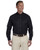 Men's Oxford Harriton Easy Blend Long-Sleeve Twill Shirt with Stain-Release