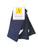 Boys 3-Pack Crew Socks with Arch Support - White or Navy