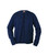 Navy Girls Fine Gauge Crewneck Cardigan Sweater - World Compass