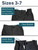 K-5th Grade - Male Flat Front Pants -Black