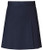  Formal 6-8th Grade Girls Skort - 2 Pleat front and back - Navy