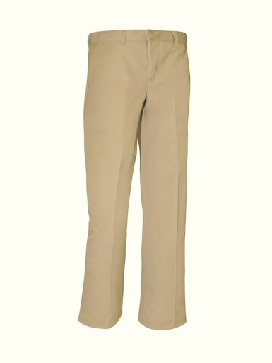 Male Traditional Pants - Flat Front - Khaki or Navy