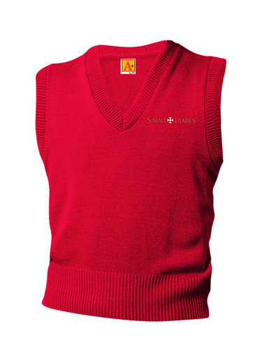 Mass Required V-Neck Pullover Sweater Vest - St. James