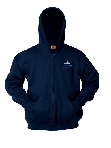NSA FR Midweight Hooded Zip-up Sweatshirt