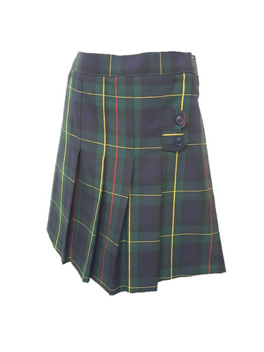 Wilson Plaid Double Tab Pleat Skort