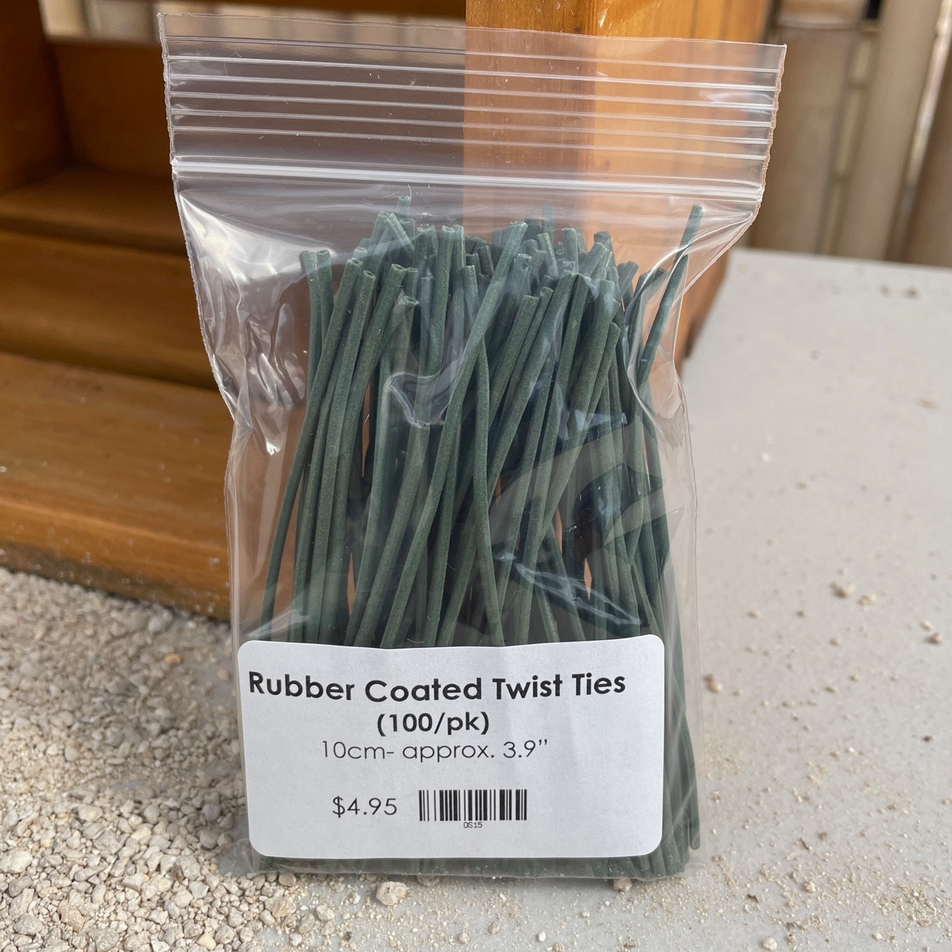 Rubber Coated Twist Ties Growing Supplies for Sale