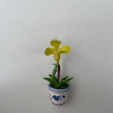 Green Paph Clay Magnet (Pot)