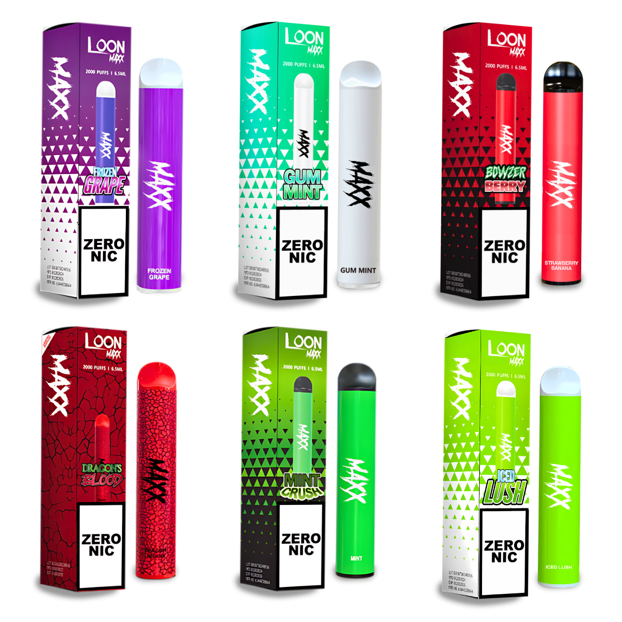 elf bar vape uk Loon MAXX 0mg Disposable | 2000 Puff