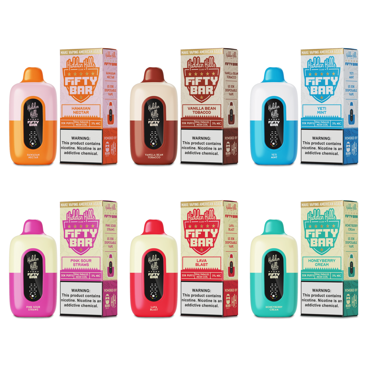 elf bar vape uk Fifty Bar x Hidden Hills – Fifty Bar main image 0