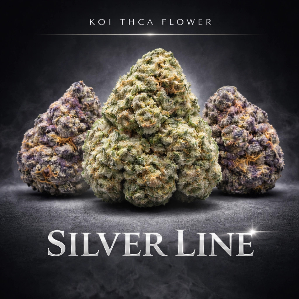 Koi CBD THCA Flower Silver Tier