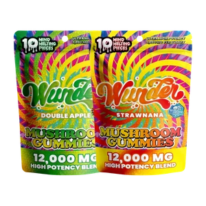 Wunder Ultra High Potency Mushroom Gummies | 1,2,000mg 10pk