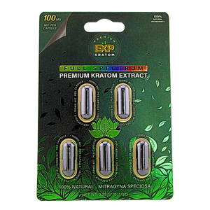 EXP Botanicals Kratom Extract Capsules 100mg