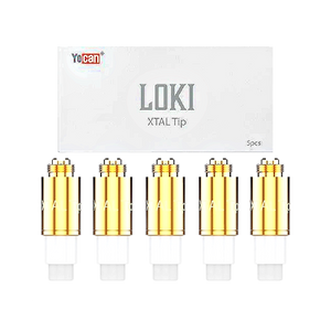 YoCan XTAL Ceramic Coil Tip for Loki, Falcon, and Falcon Mini. 5pk