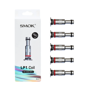 SMOK LP1 Replacement Coils 5-Pack for Novo 4 Pod System – MTL Mesh and Dual Coil Options
