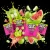Artsy promotional image of Wapples flavor Puckin Sour 13-Hydroxy Mitragynine tablets, showing both single and 5ct packaging with green apple and watermelon graphics.