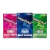 A side-by-side comparison showcase of Shrumfuzed Tabz 12,000mg mushroom tablet boxes in Tutti Frutti, Blue Slushee, and Eden's Applez flavors highlighting the 15-count blister packs.
