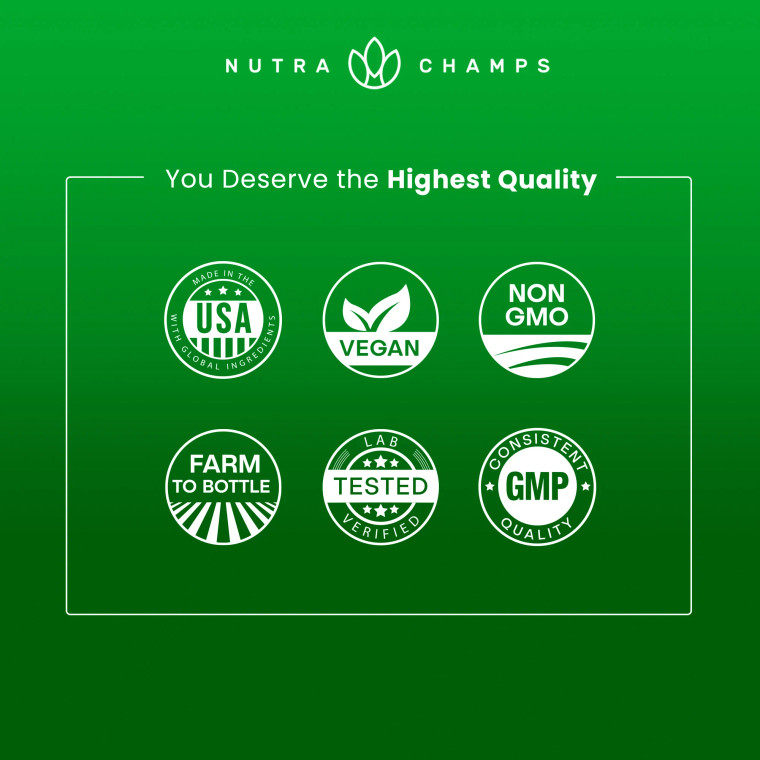 Nutra Champs | Super Greens Superfood Drink Mix Powder 30-Servings