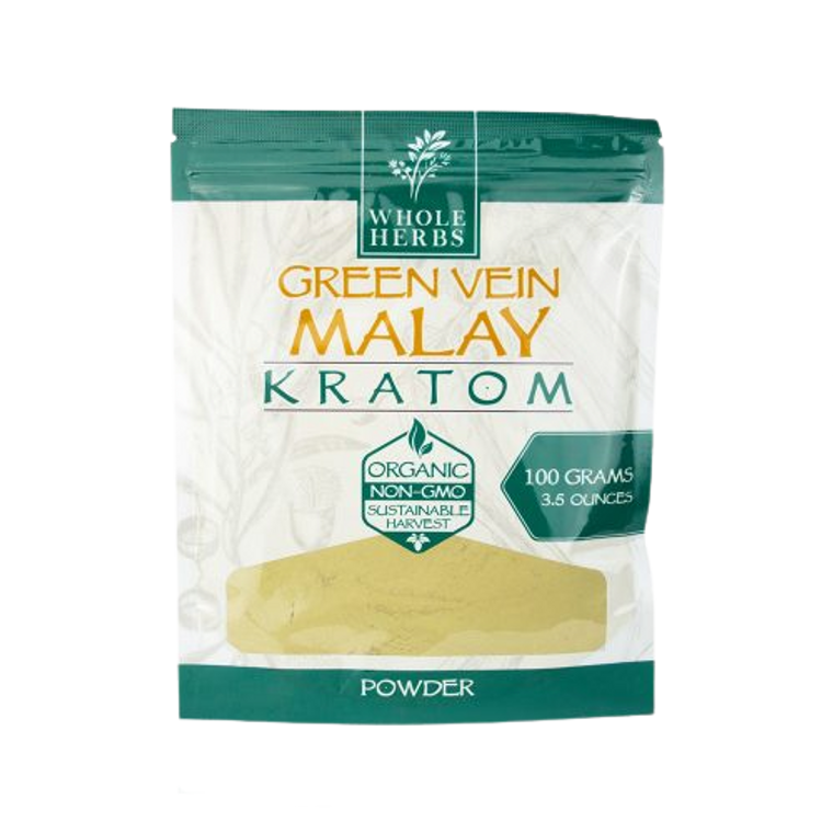 Whole Herbs Green Vein Malay Kratom Powder