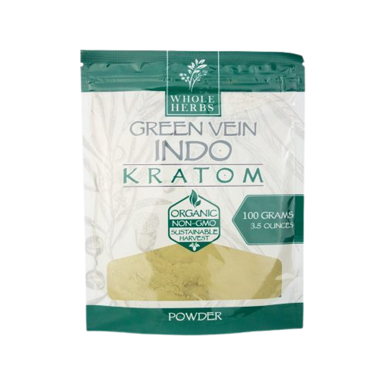 Whole Herbs Green Vein Indo Kratom Powder