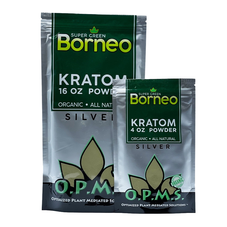 OPMS Super Green Vein Borneo Kratom Powder
