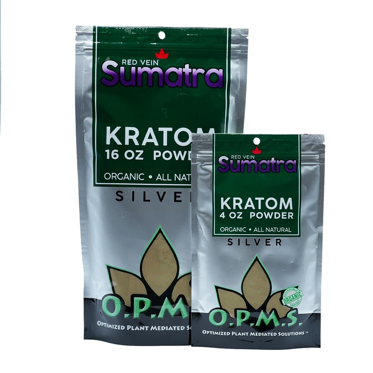 OPMS Silver | Red Sumatra Kratom Powder