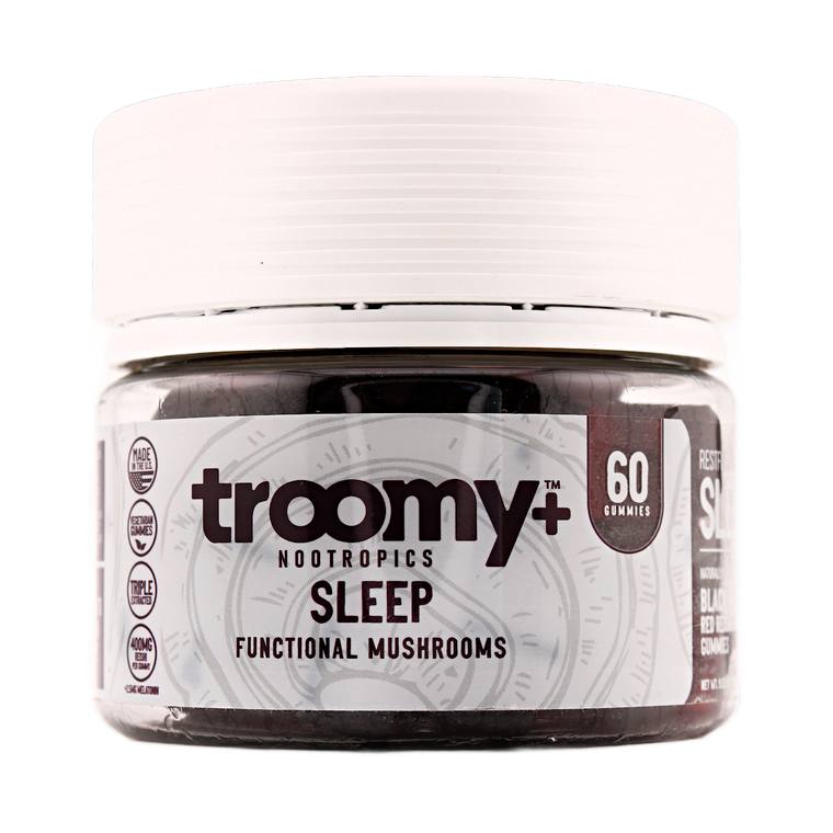 troomy Functional Mushroom Gummies, 60ct jar, SLEEP