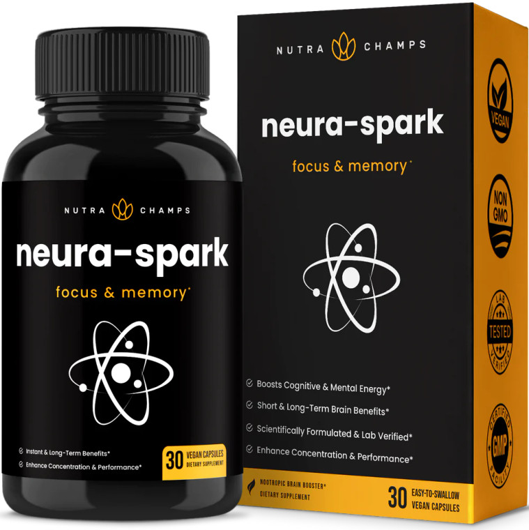 Nutra Champs | Neura-Spark Focus and Memory Front