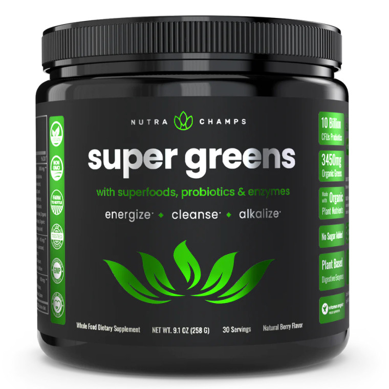 Nutra Champs | Super Greens Juice Powder