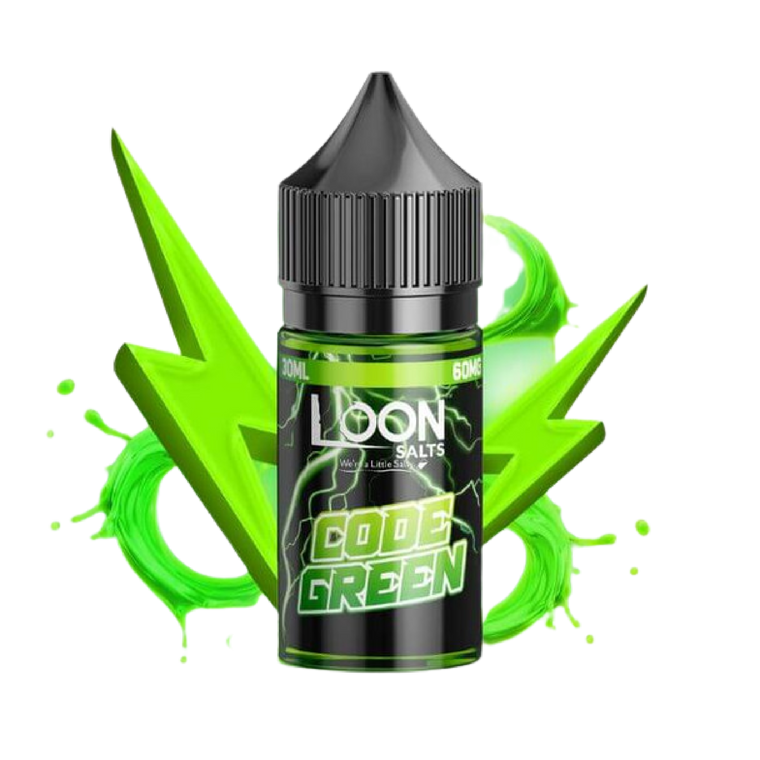 Loon Salt eLiquid | Code Green - Salt Nic