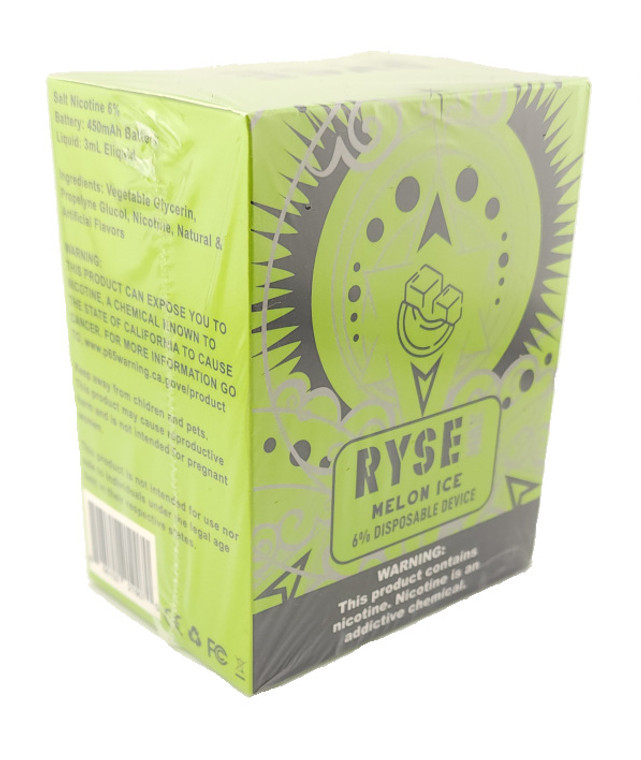 RYSE | Maxx Nicotine Disposable 10 Pack Melon Ice