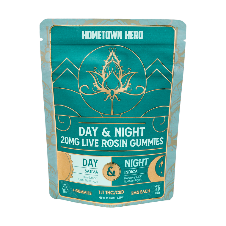 Hometown Hero | Day & Night Live Rosin Sampler