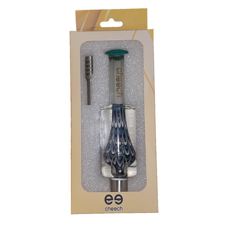 Cheech | Glass Honey Straw | Liquid Cooled