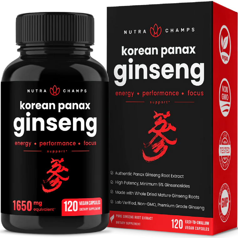 Nutra Champs | Korean Panax Ginseng