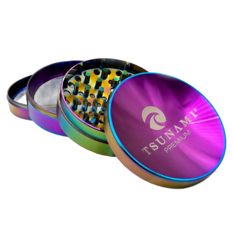 Tsunami | Dry Herb Grinder Iridescent