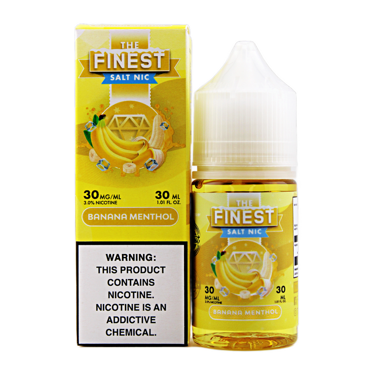 The Finest eLiquid | Banana Menthol Salt Nic 30mg