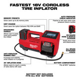 Milwaukee M18 Cordless Tire Inflator