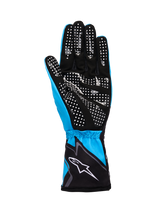 Alpinestars Tech-1 Race V2 Kart Gloves Cyan