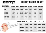 Zamp ZR-72 Graphic Black/Red/Blue