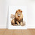 Watercolor Wildlife Lion Canvas Print – Wall Art