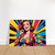 Happy Woman Pop Art - Fine Art Print, Vibrant Colors