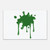 Dark Green Paint Splatter Canvas Dark Green Paint Splatter Canvas