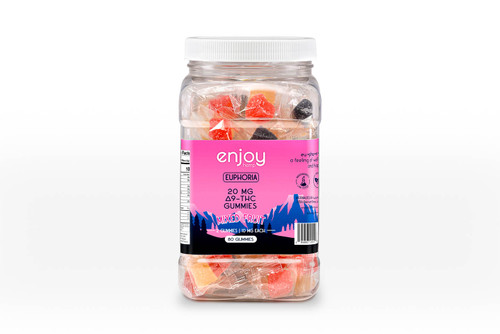 800 mg Euphoria Delta 9 THC Gummies - 40 packs x 20 mg per pack (Sativa)