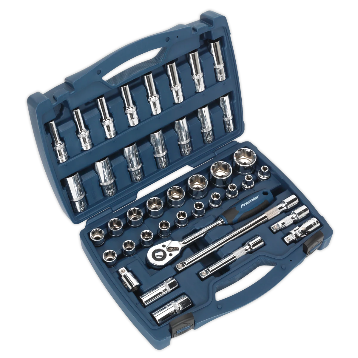 Premier Socket Set 1/2"Sq Drive 41pc