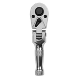 Premier Stubby Flexi-Head Ratchet Wrench 3/8"Sq Drive 2