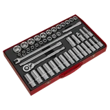 Premier Socket Set 1/2"Sq Drive 46pc 1