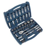 Premier Socket Set 1/2"Sq Drive 41pc 1