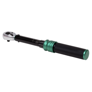 Premier Black Calibrated Micrometer Torque Wrench 1/4"Sq Drive 5-25Nm