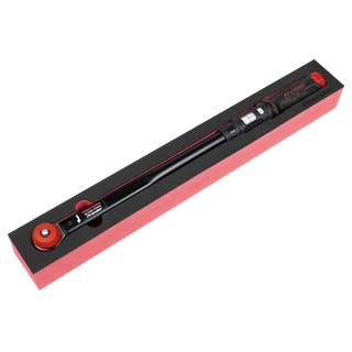 Premier Black Calibrated Micrometer Torque Wrench with 1/2"Sq Push-Through Drive 80-420Nm