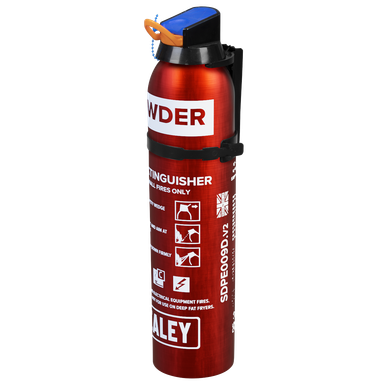Sealey Disposable Dry Powder Fire Extinguisher 0.95kg